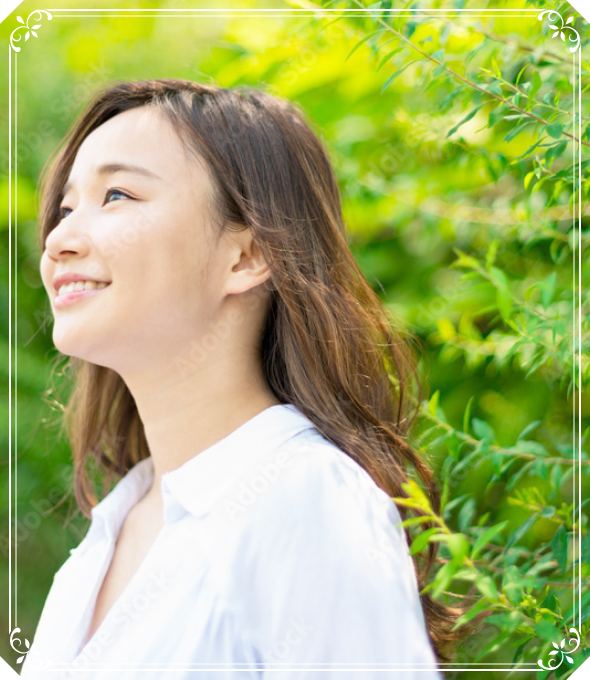 自分軸で生きる女性の写真